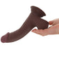 Jock Hard-Core 7.5 Inch Triple Density Dildo in Dark