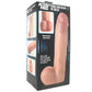 LoveBotz 12 Inch Cock Lock Dildo with Balls in Light