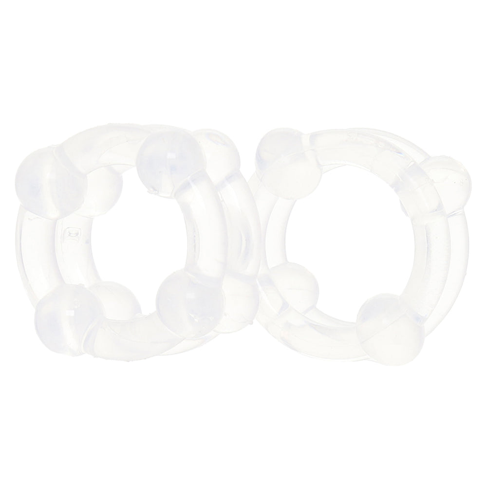 Alpha Liquid Silicone Double Stacker Rings