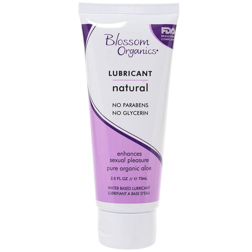 Blossom Organic Natural Lube in 2.5oz/75ml