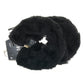Furry Hand Cuffs in Black