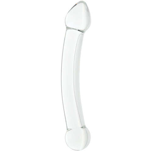 Clarity Celestial Purity Double-Ended Glass Dildo