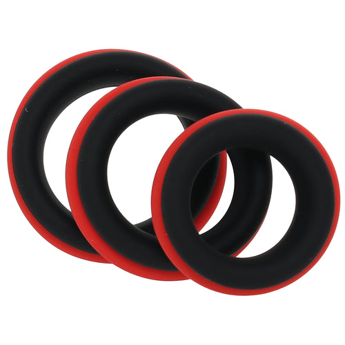 Jock Enhancers 2-in-1 Silicone C-Ring Set