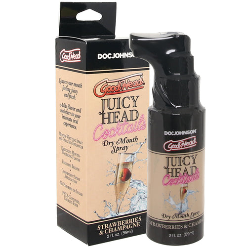GoodHead Juicy Mouth Spray 2oz/59ml in Strawberries & Champ