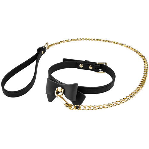 Temptasia Ardor Silicone Bows Collar & Leash
