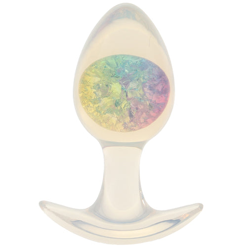 Glams Cosmic Rainbow Butt Plug in Medium