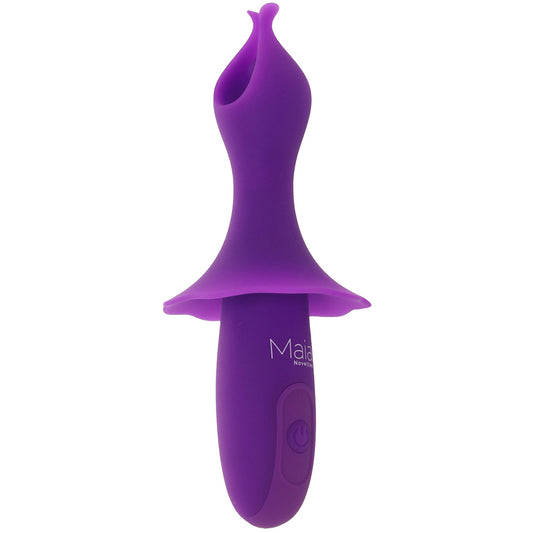 Sienna Fluttering Silicone Vibe in Purple
