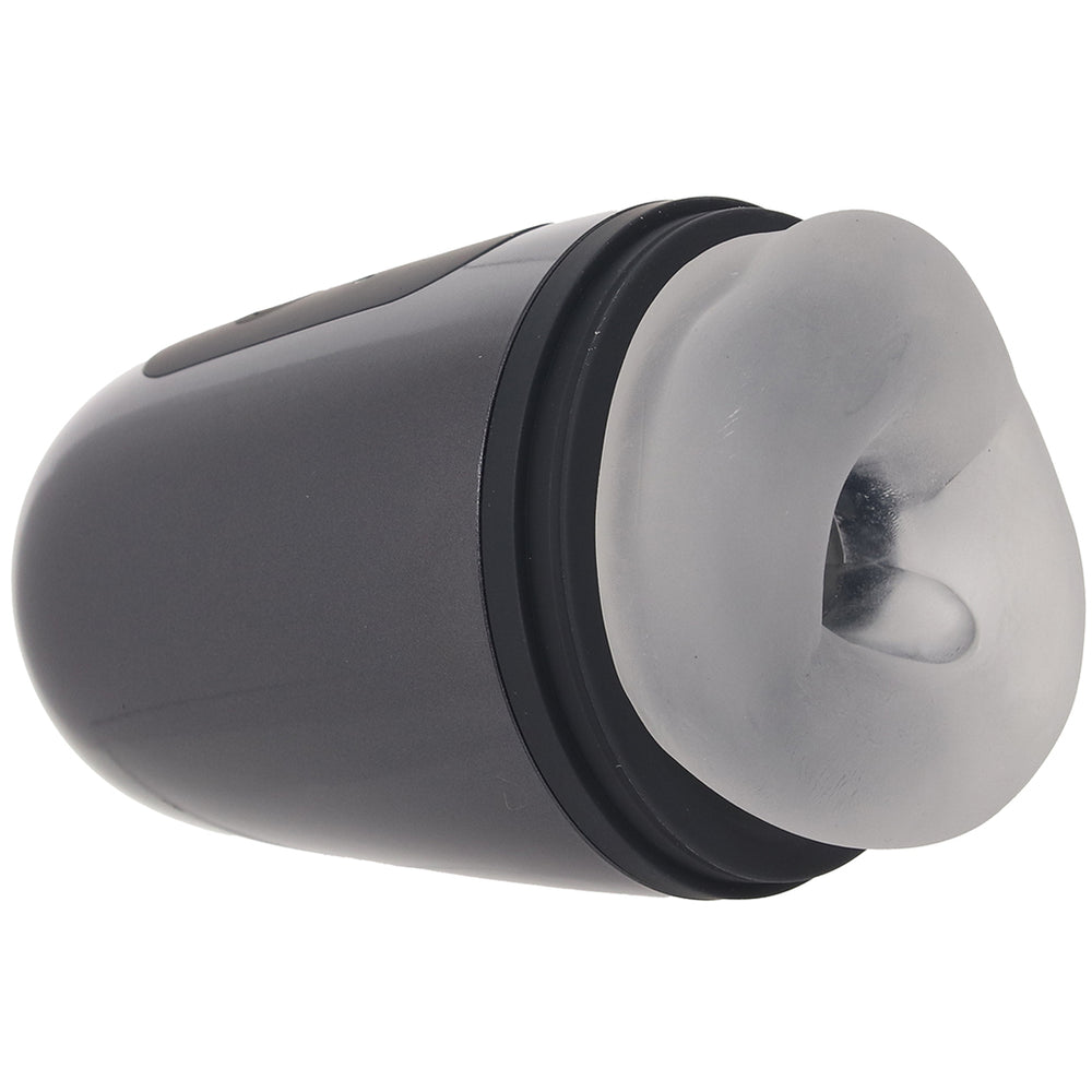 Pumped Vibrobator Masturbator in Gunmetal