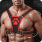 Master Series Alpha Pup Bulldog Harness in Red