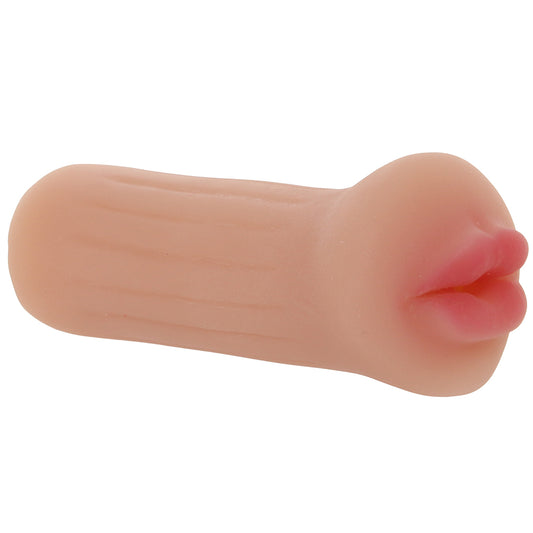 Xkin Raw The Grip Mouth Stroker in Tan