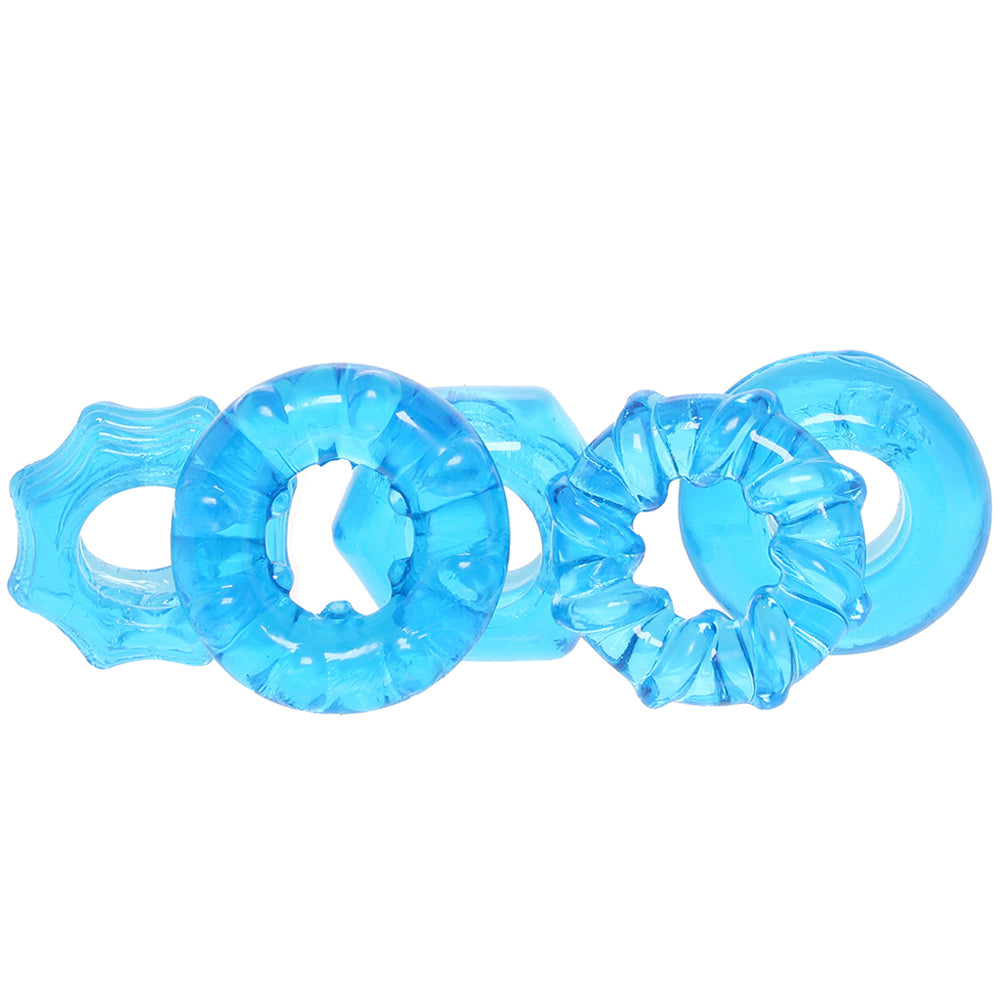 Enhancer Five Piece Cock Ring Set