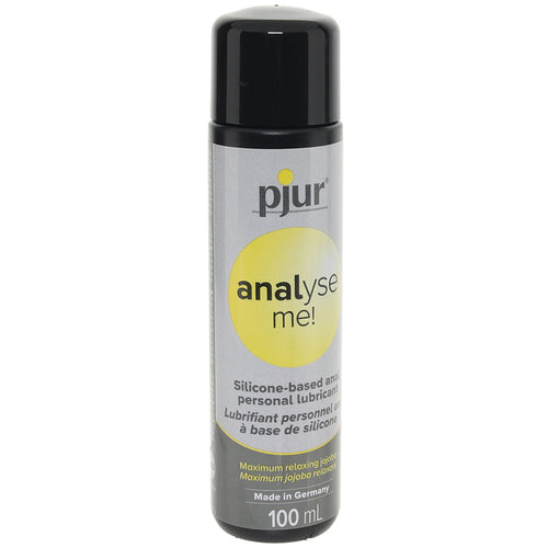 analyse me! Silicone Based Anal Lubricant in 3.4oz/100ml