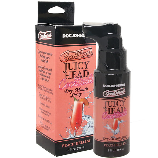 GoodHead Juicy Mouth Spray 2oz/59ml in Peach Bellini