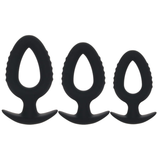 Master Series Pop Plugs 3 Piece Anal Trainer Kit
