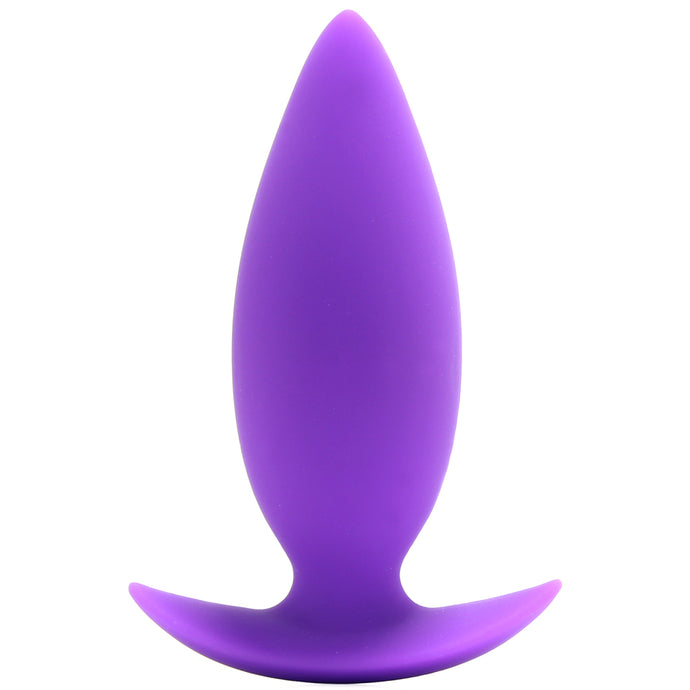 Inya Spade Medium Silicone Butt Plug in Purple