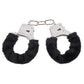 Furry Hand Cuffs in Black