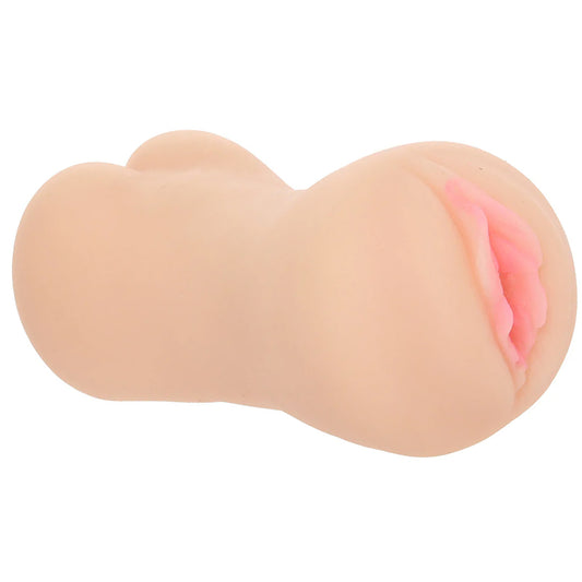 Stroke It Dual Pussy & Ass Stroker in Ivory