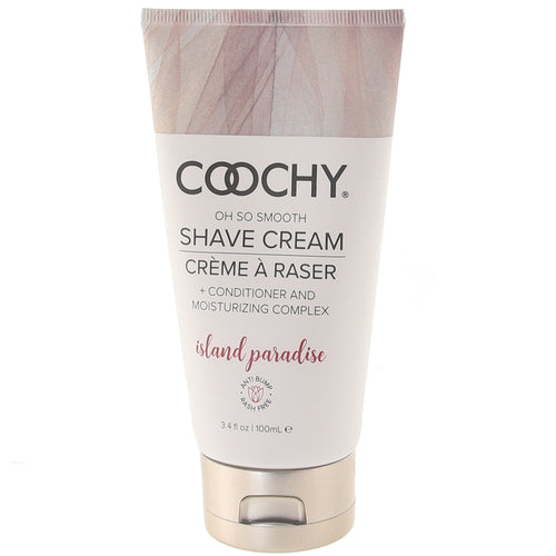 Coochy Shave Cream 3.4oz/100ml in Island Paradise