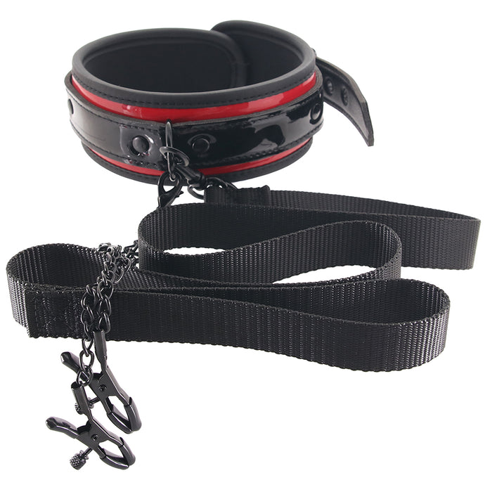 Heartbreaker Collar, Leash and Clamps Set