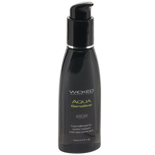 Aqua Sensitive Hypoallergenic Lube 4oz/120ml