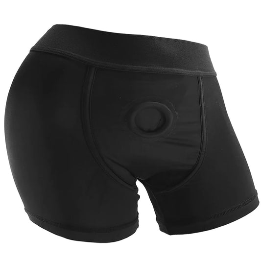 Packer Gear Black Boxer Brief Harness /XL