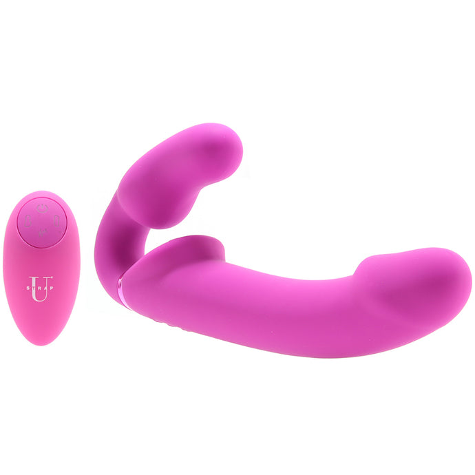 Evoke Vibrating Inflatable Strapless Strap-On