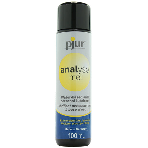 analyse me! Water Based Anal Lubricant in 3.4oz/100ml