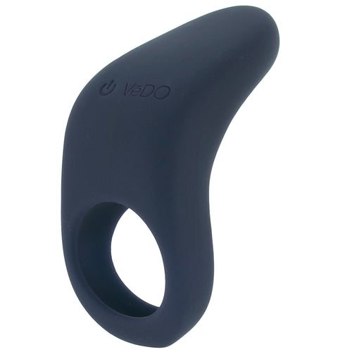 Rev Rechargeable Vibrating C-Ring in Black