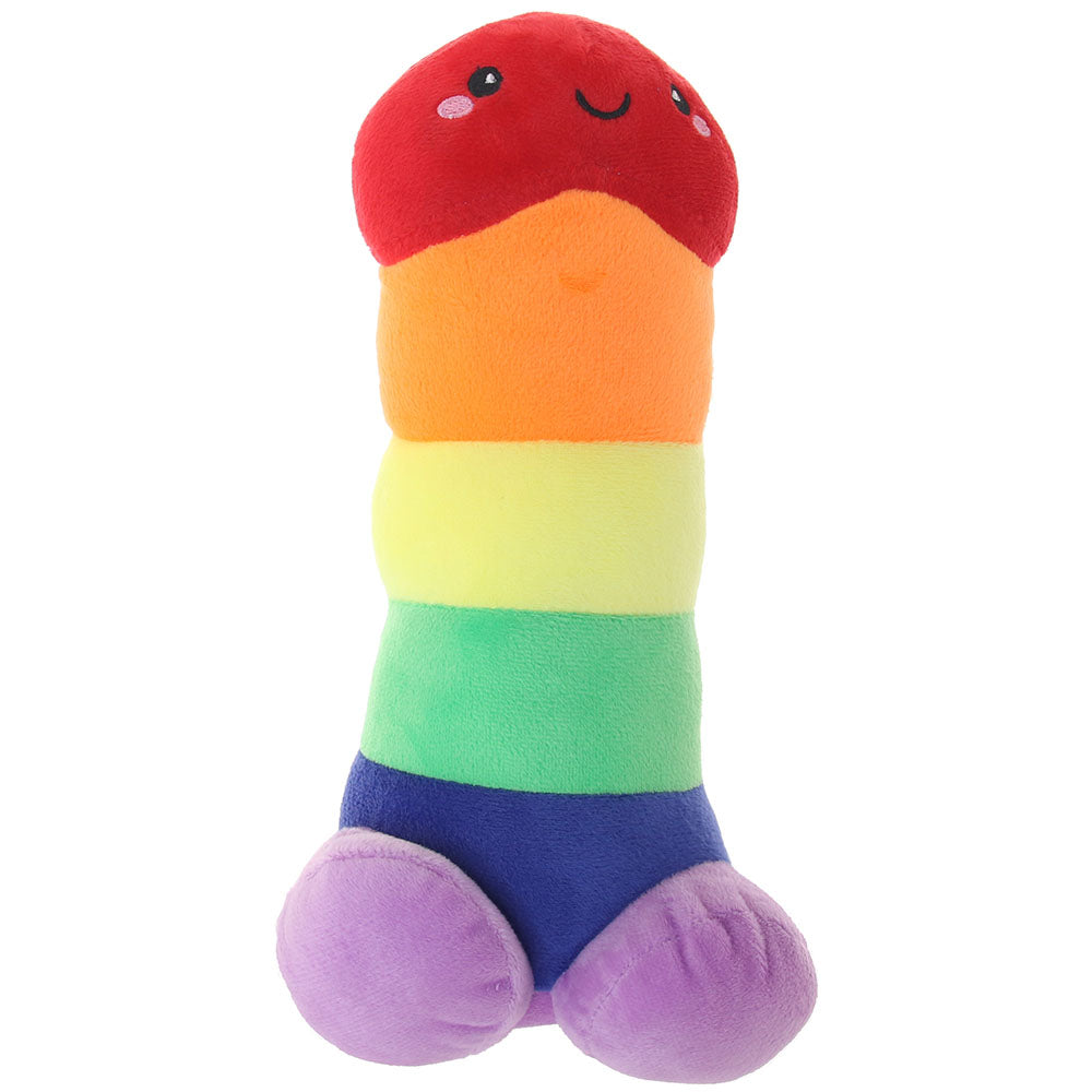 Rainbow Penis Plushie in Small