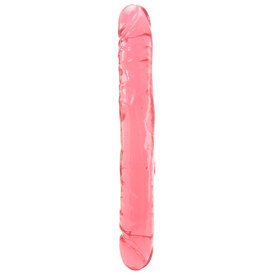 Crystal Jellies 12 Inch Double Dildo in Pink