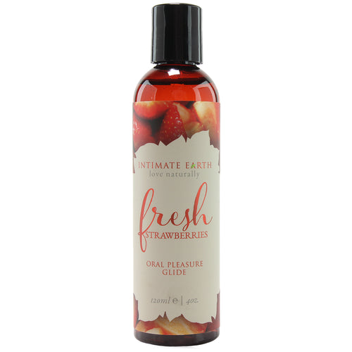 Oral Pleasure Glide 4oz/120ml in Fresh Strawberries
