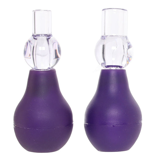 Fetish Fantasy Nipple Suction Set in Purple