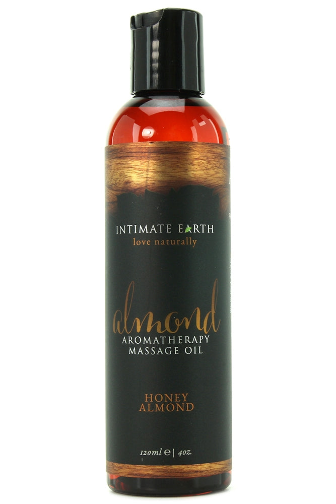 Almond Vegan Massage Oil 4oz/120ml in Honey Almond