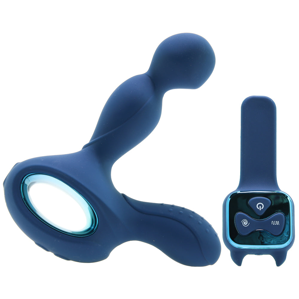 Renegade Orbit Rotating Prostate Massager in Blue