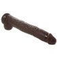 King Cock 14 Inch Cock with Balls in Chocolate