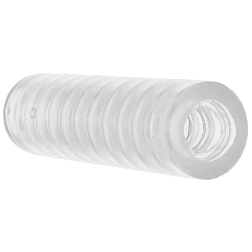 Rize Ribz Self Lubricating Stroker in Glow in the Dark