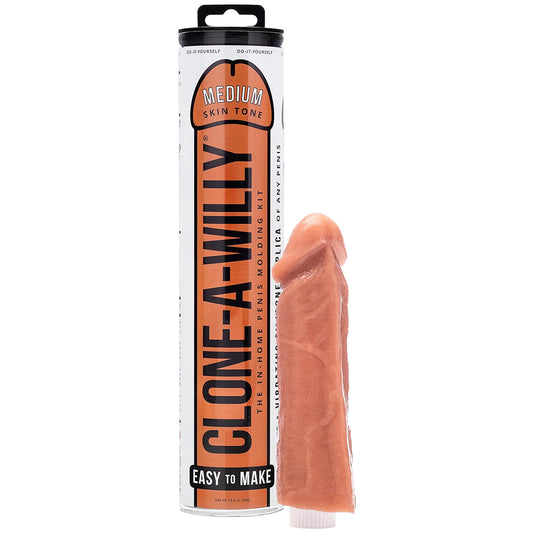 Clone-A-Willy Vibrator Kit in Medium Skin Tone