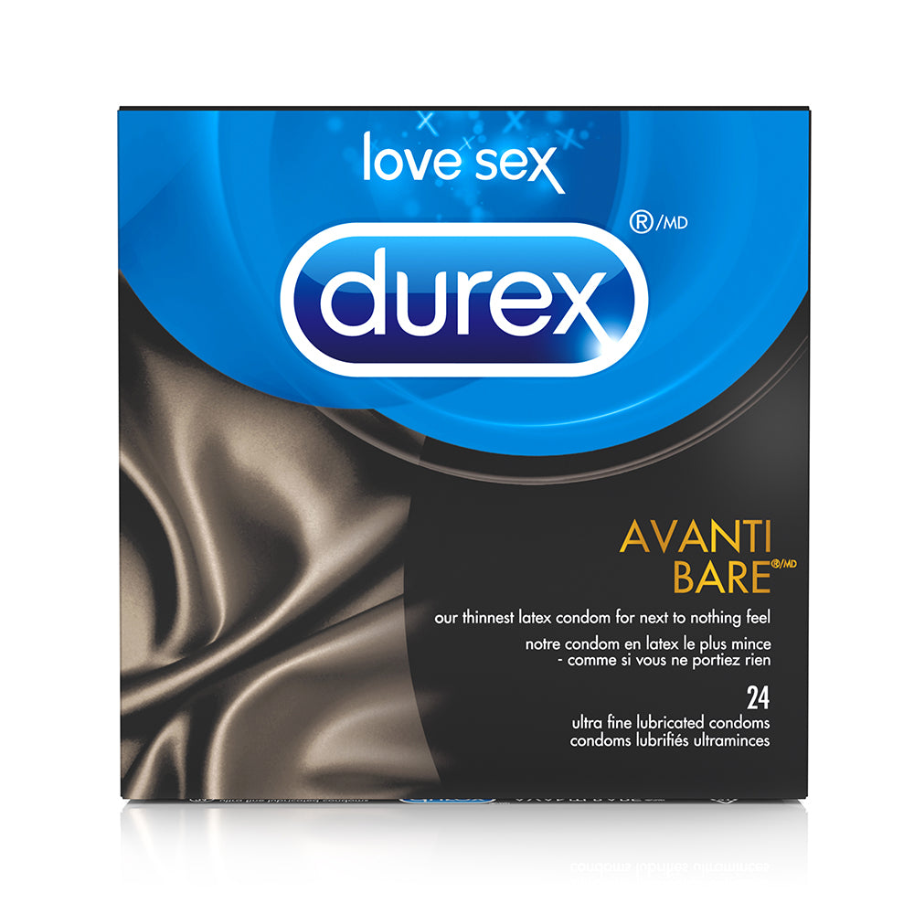 Avanti Bare Latex Condoms in 24 Pack