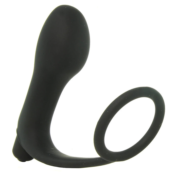 Ass-Gasm Vibrating Cock Ring Plug