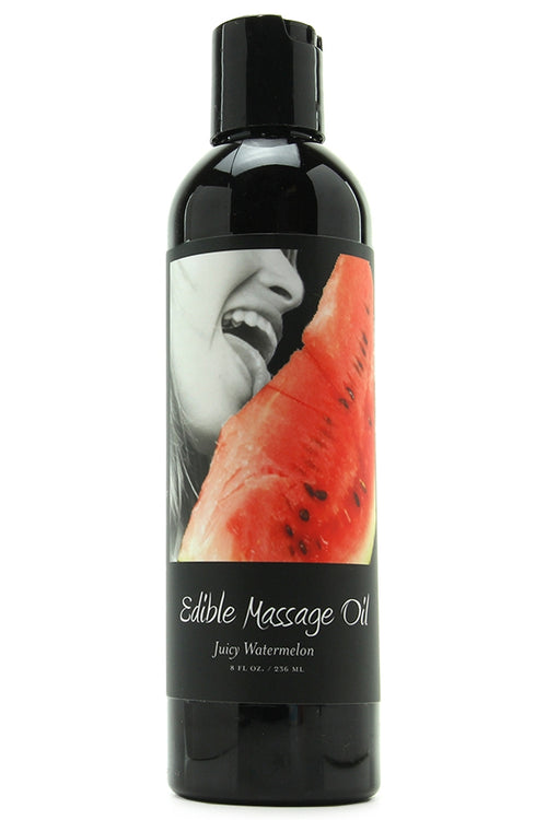 Edible Massage Oil 8oz/236ml in Watermelon