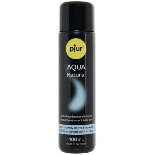 Aqua Natural Water Based Lubricant in 3.4oz/100ml