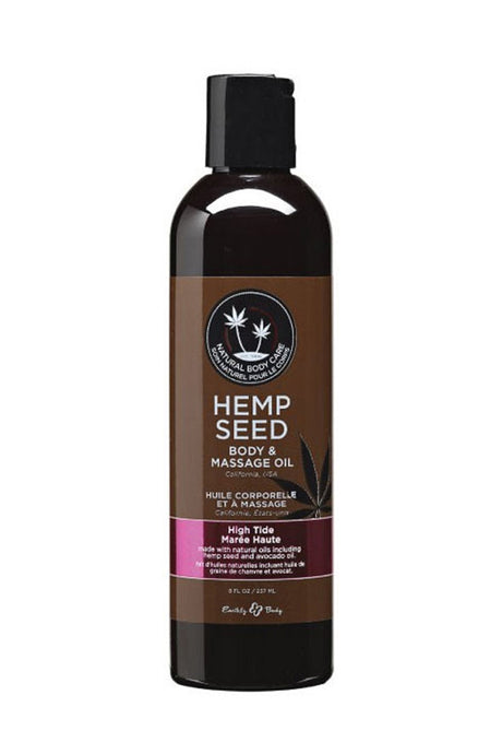 Hemp Seed Massage Oil 2oz/60ml in High Tide