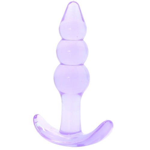 Jelly Rancher Ripple T Butt Plug in Purple