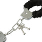 Furry Hand Cuffs in Black