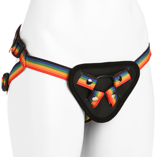 Ride the Rainbow Universal Rainbow Strap-On Harness