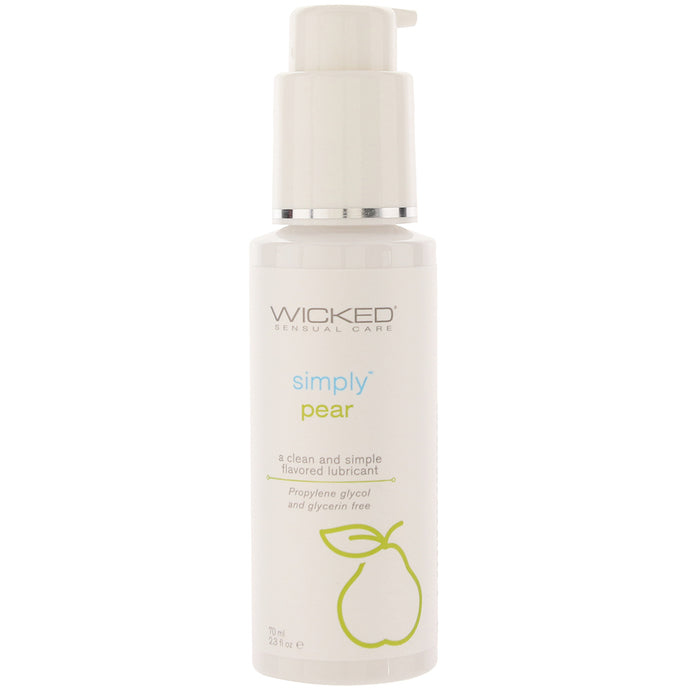 Simply Pear Flavored Lube in 2.3oz/68ml