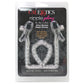 Beaded Nipple Clamps in Silver