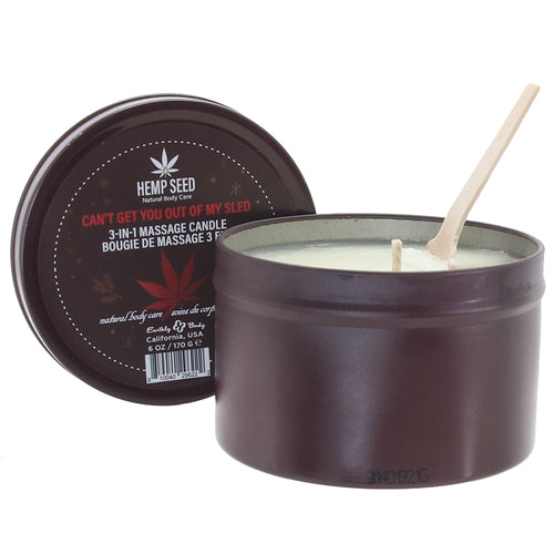 3-in-1 Massage Candle 6oz in Can't Get You Out Of My Sled